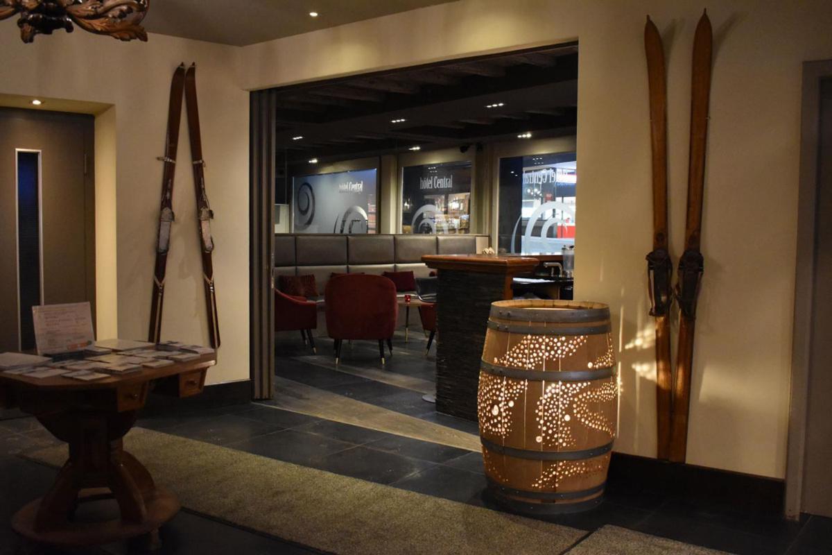Hotel Central, Spa & Lounge Bar Crans-Montana Kültér fotó
