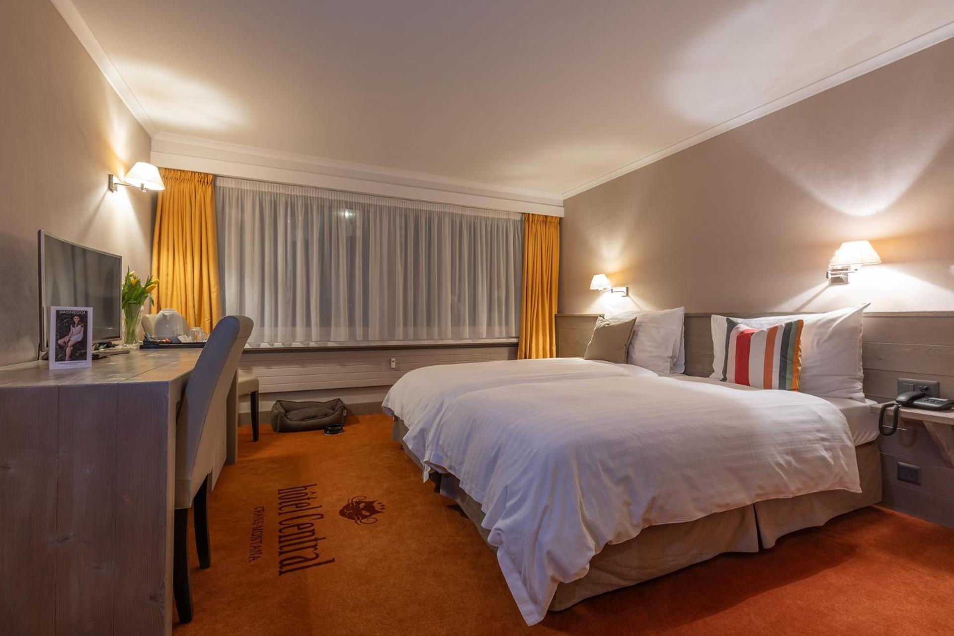 Hotel Central, Spa & Lounge Bar Crans-Montana Kültér fotó