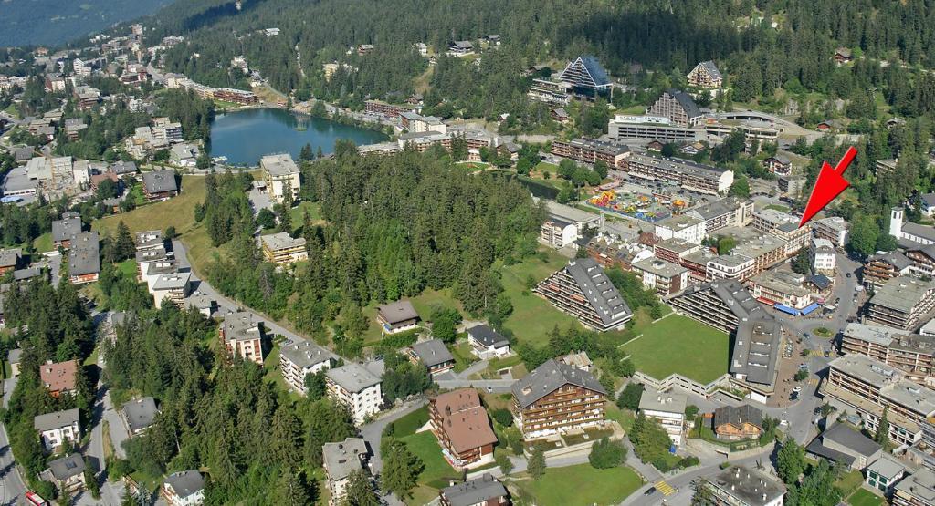 Hotel Central, Spa & Lounge Bar Crans-Montana Kültér fotó