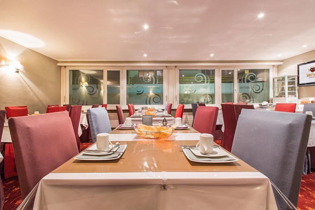 Hotel Central, Spa & Lounge Bar Crans-Montana Kültér fotó